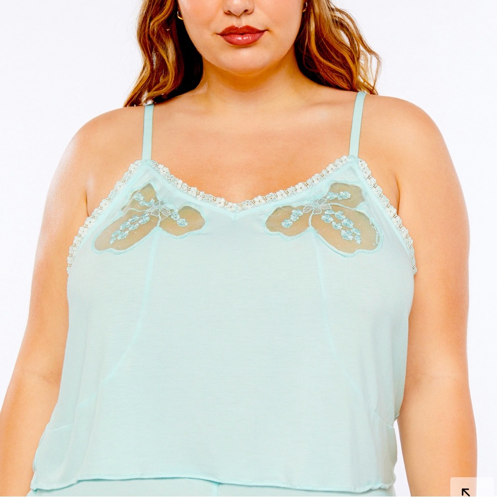 NWT A Peek Behind Lace Cami from Savage Fenty